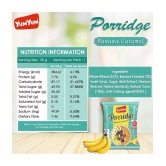 YUM YUM Instant Banana Caramel Porridge/ Rich In Fiber/Free of Fat 320g Sachets - Pouch(10 x 32 g)