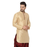 Banity Bey Men's Dupion Regular Fit Kurta |Soft and Comfortable Kurta |Ethnic Kurta Special for Mens