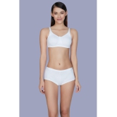 Amante Cotton T-Shirt Bra - White Single - 32B