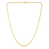 AanyaCentric Gold Plated Golden Alloy Chain Mala Combo for Men and Women - Golden