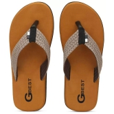 GBest - Tan Men's Thong Flip Flop - None