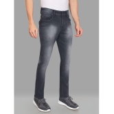 HJ HASASI - Grey Denim Slim Fit Men's Jeans ( Pack of 1 ) - None