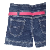 Arshia Fashions - Blue Denim Girls Hot Pants ( Pack of 1 ) - None