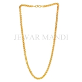 Jewar Mandi - Gold Plated Chain ( Pack of 1 ) - Golden