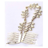 Romp Fashion Gold Party Hair Clip - Gold