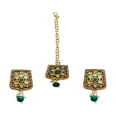 gilher Green Alloy Necklace Set ( Pack of 1 ) - Green