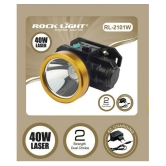 Rocklight 40W Emergency Light RL- HEADLIGHT Black - Pack of 1