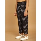 MINI & MING Girls Polka Dot Printed Relaxed Low-Rise  Trousers