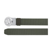 Loopa - Green Nylon Mens Casual Belt ( Pack of 1 ) - None