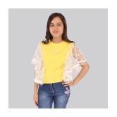 Cutecumber - Yellow Cotton Girls Top ( Pack of 1 ) - None