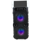 Neo M55 VP TOWER 20 W Bluetooth Speaker Bluetooth V 5.0 with USB,SD card Slot Playback Time 6 hrs Black - Black