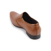 Men Tan Formal Office Slip On Shoes-8