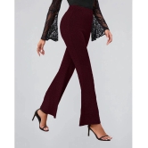 Addyvero Maroon Solid Pant Top Set - None