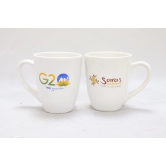 Khurja Souvenir Mug (Set of 2) White