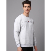 Rodamo Men Grey Printed Sweatshirt