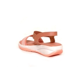 CASUAL PEACH WEDGES FOR EVERYDAY