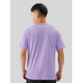 PPTHEFASHIONHUB Cotton Regular Fit Printed Half Sleeves Mens T-Shirt - Lavender ( Pack of 1 ) - None