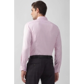 Men Pink Slim Fit Formal Full Sleeves Formal Shirt