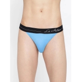 La Intimo Cotton Mens Bikini ( Blue ) - None