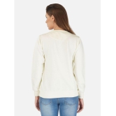 CHOZI Fleece Womens Non Hooded Sweatshirt ( White ) - None