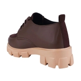 Shoetopia Brown Womens Sneakers - None