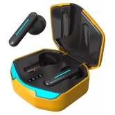 Neo S200 Bluetooth True Wireless (TWS) On Ear 6 Hours Playback Active Noise cancellation IPX4(Splash & Sweat Proof) Yellow