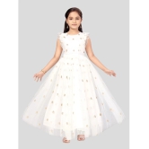 Aarika White Net Girls Gown ( Pack of 1 ) - None