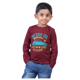 Soft Apparels Boys Printed Cotton T-Shirt (Full Sleeve) - Pack of 3 - None