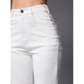 Miss Chase - White Denim Bootcut Womens Jeans ( Pack of 1 ) - None