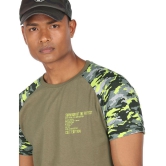 Colt - Cotton Blend Regular Fit Green Men's T-Shirt ( Pack of 1 ) - None