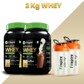 Whey Protein With Shaker-2Kg / King Whey + Super Whey