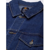 Urbano Fashion - Blue Denim Slim Fit Mens Denim Jacket ( Pack of 1 ) - None