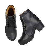 Commander Black Ankle Length Chukka Boots - None