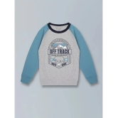 PLUM TREE - Gray Cotton Blend Boys Sweatshirt ( Pack of 1 ) - None