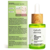 Nature Derma 10% Niacinamide & Zinc Serum with Natural Biome-Boost Solution For Acne Prone Skin | 30ml