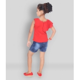 Zadmus - Red Denim Girls ( Pack of 1 ) - None