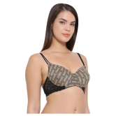 Clovia Polyamide T-Shirt Bra - Black - 36D