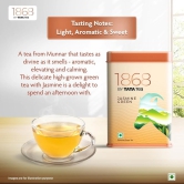 1868 by Tata Tea Jasmine Green, Green Tea with Jasmine, Flavoured Green Tea, 50g