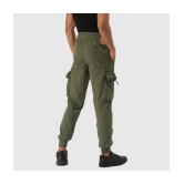 Bene Kleed Olive Loose Joggers ( Pack of 1 ) - None