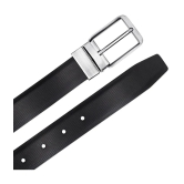 Creature - Black Leather Mens Formal Belt ( Pack of 1 ) - None