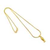 Jewar Mandi - Gold Pendant ( Pack of 1 ) - Gold