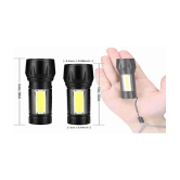 DAYBETTER - 3W Rechargeable Flashlight Torch ( Pack of 1 )