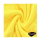 INGENS Microfiber Cloth for Car Cleaning and Detailing, Dual Sided, Extra Thick Plush Microfiber Towel Lint-Free(Pack of 1), Yellow 650 GSM, 40cm x 40cmÂ â?¦