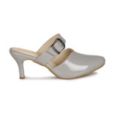 Ishransh - Gray Women's Mules Heels - None