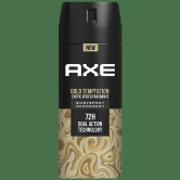 Axe Gold Temptation - Long Lasting Deodorant, Body Spray, For Men, 150 Ml