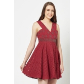 Eyelet Schiffli Dress