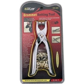 SHB GRO mmet Rivets Eyelet Setting Pliers Tool for Bags Shoes Leather Belt (red Grip)