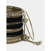 Zeneme Black Bangle Set ( Pack of 1 ) - None