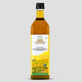 Organic Yellow Mustard Oil | Wood Pressed | Single-Filtered-500 ML Pet Bottle