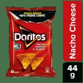 Doritos Nacho Chips - Nacho Cheese Flavour, 44 G Pouch